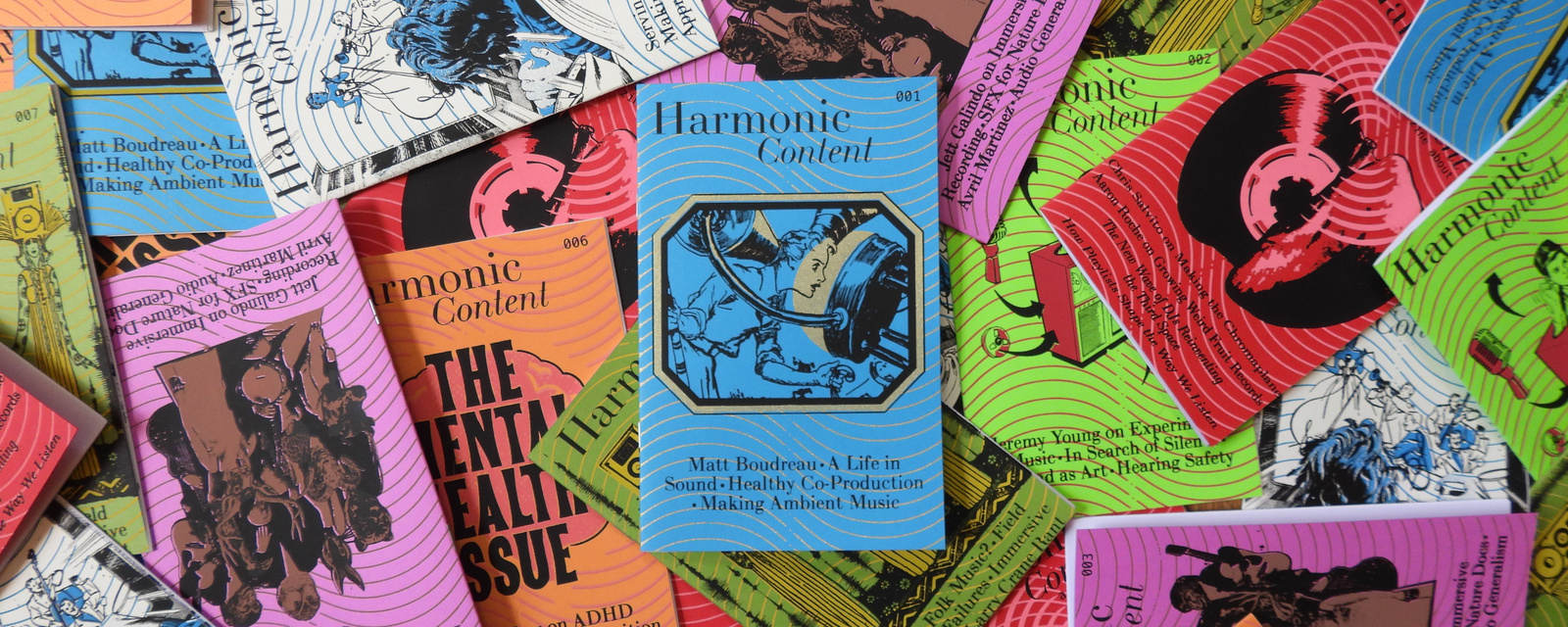 Harmonic Content | a zine about sound — Interviews and articles