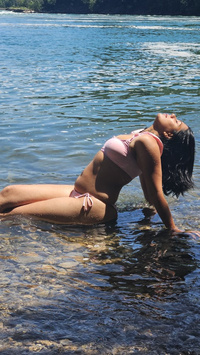 Feeling sexy wearing my pink bikini | Patreon