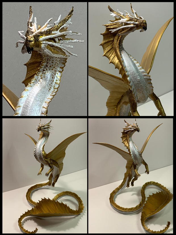 dragonlionmama専用ページ 3D Printable Bloomtongue Chameleon Dragon - Presupported by The