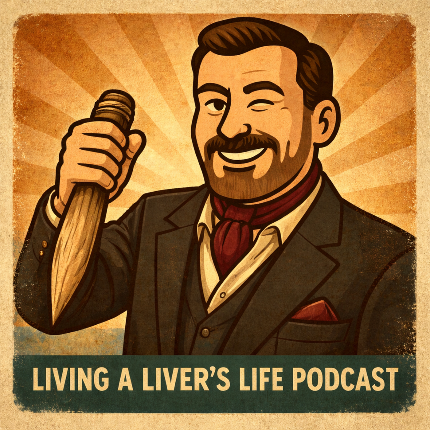 The Living A Liver's Life Podcast cover art