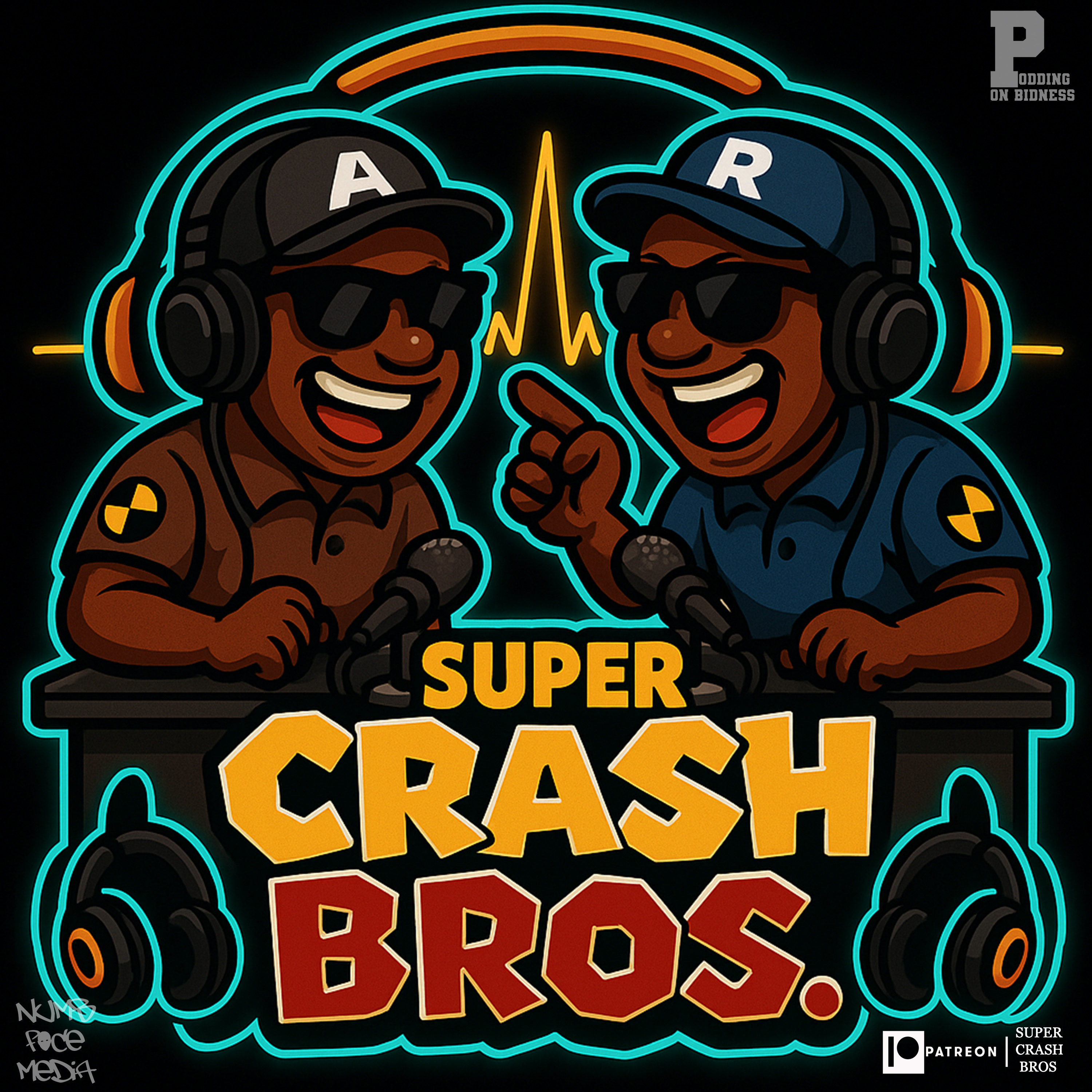 THE SUPER CRASH BROS podcast artwork