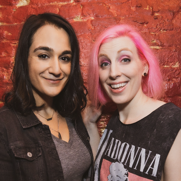 Carolyn Bergier & Melody Kamali  Patreon picture