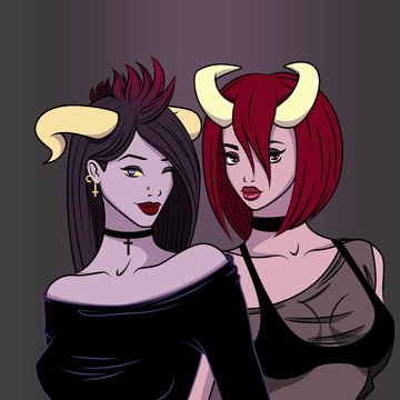 Two succubi's Patreon profile picture