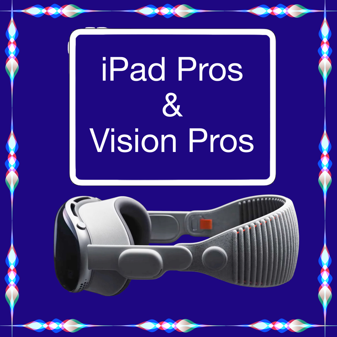iPad Pros and Vision Pros Podcasts by Tim Chaten