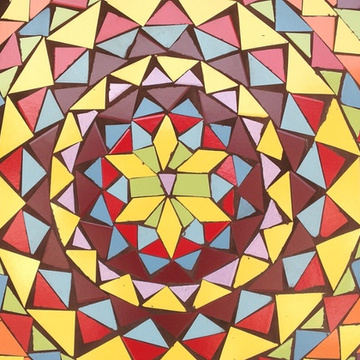 Mosaic On A Stick