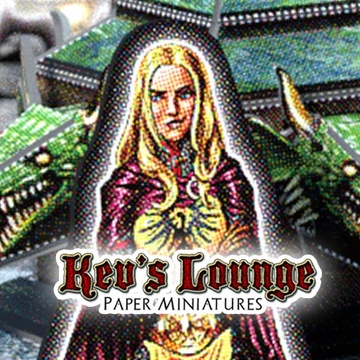 Kev's Lounge Paper Miniatures : Champions Series
