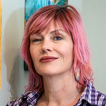 Paper Paintings by Elizabeth St. Hilaire