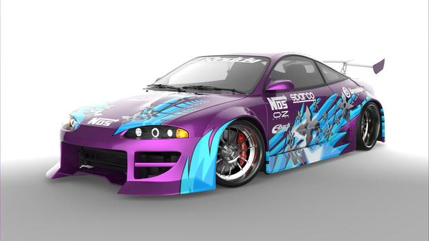 Melissa's Mitsubishi Eclipse 