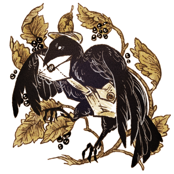 Merry Blackbird Postcard Society