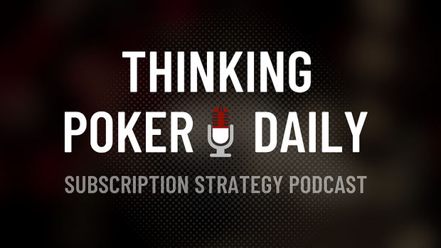 Thinking Poker Daily E1094: Andrew and Carlos play KJo in a $200 tournament at Thunder Valley.