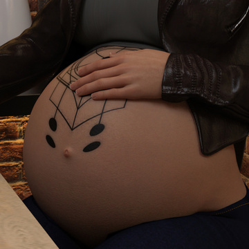 Pregnant 3D Art