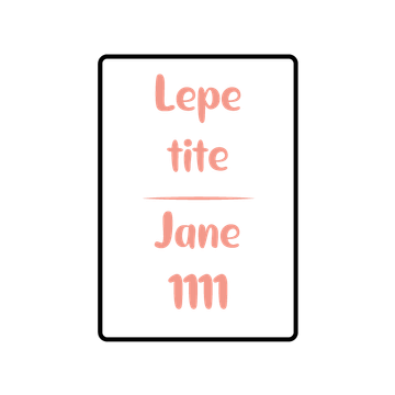 Lepetite Jane