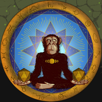 Meditating Munky | TTRPG Maps