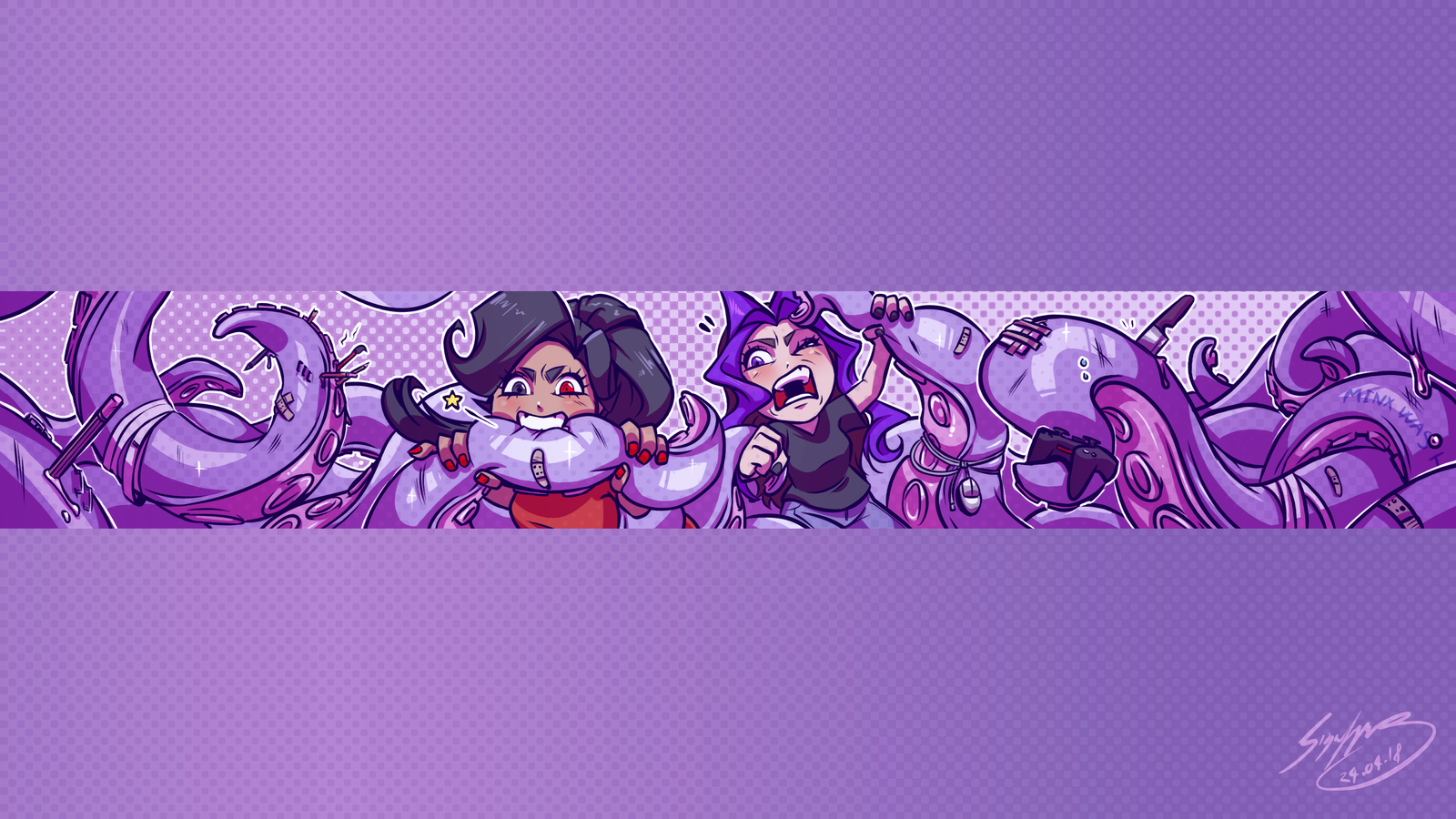 Minx ♥ Krism | Creating Super Spooks Content | Patreon, image size:1600x900