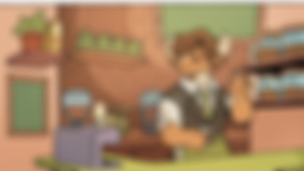 Cafe Comic Page 1 Preview