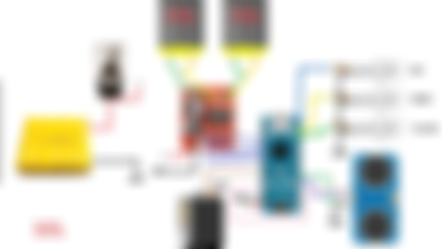 Schematics for the Obstacle Avoid Robot