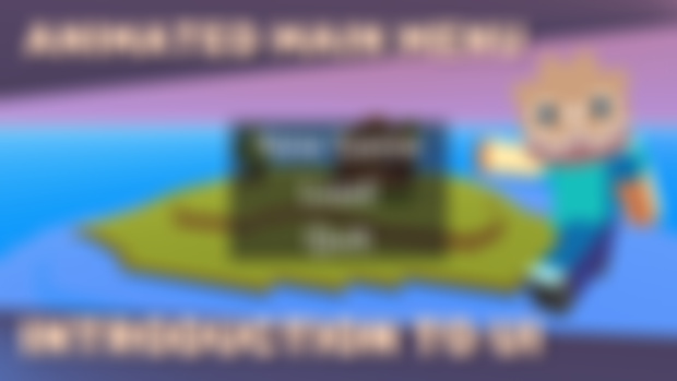 Animated Main Menu Project Files