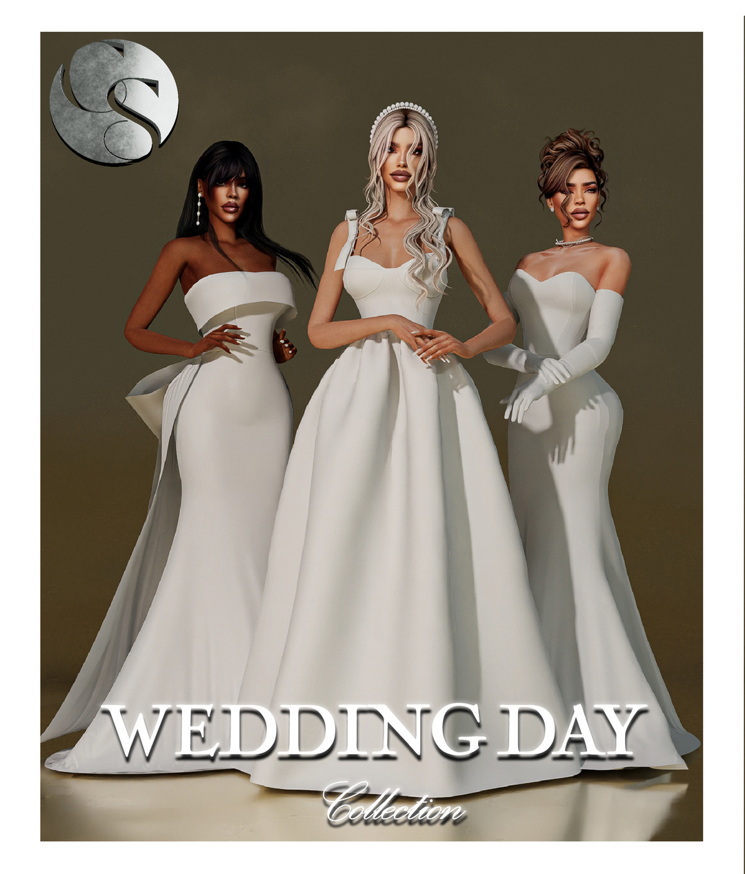 bridesmaid dresses sims 4 cc A-line Yellow One Shoulder Sequin Sparkly Black Girls Slay Women Long –  bridalsew main image 0