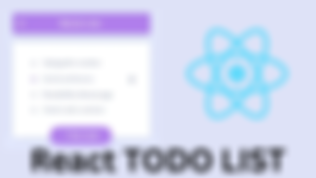 React Todo List App Tutorial |  React JS Project Tutorial for Beginners