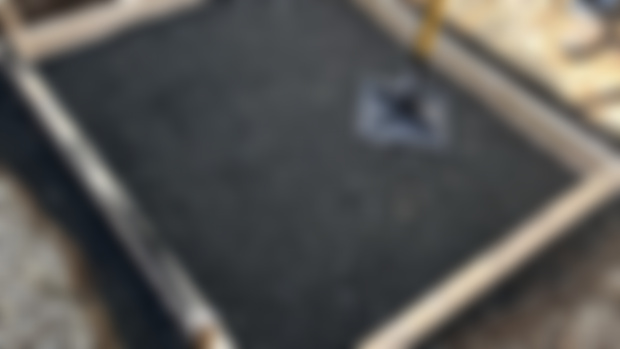 A pad for stairs to the deck