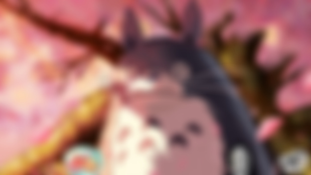 Studio ghibli, laptop and phone background 