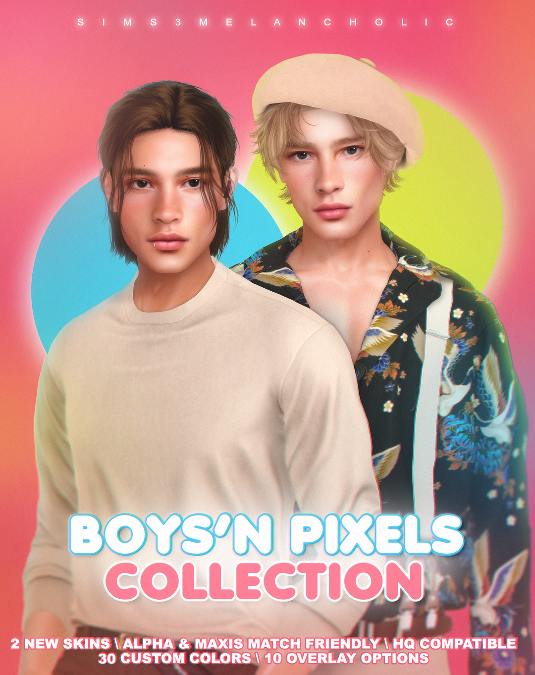 🫱🏻‍🫲🏿 BOYS'N PIXELS COLLECTION: set of genetics for boys