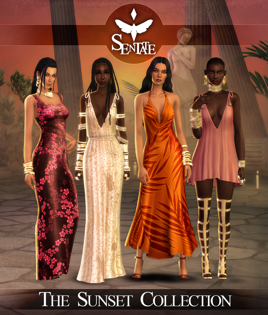 sims 4 formal dress KissProm main image 1