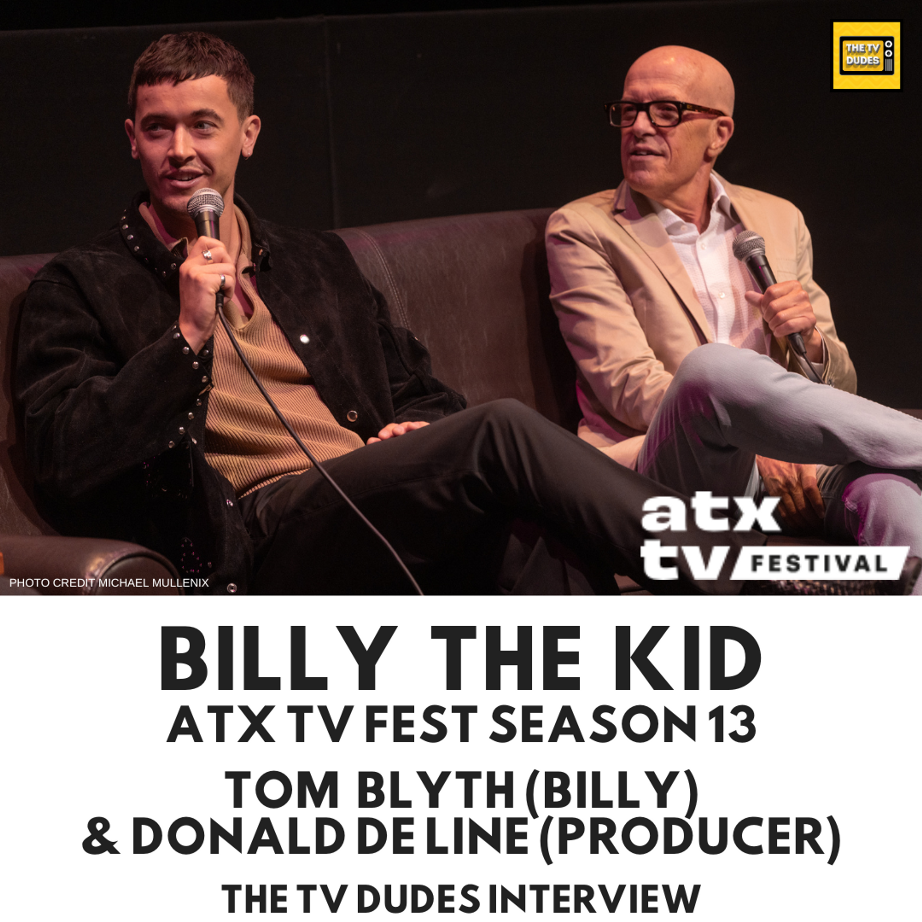 ATX TV Fest Interview with Tom Blyth & Donald De Line - Billy The Kid episode artwork