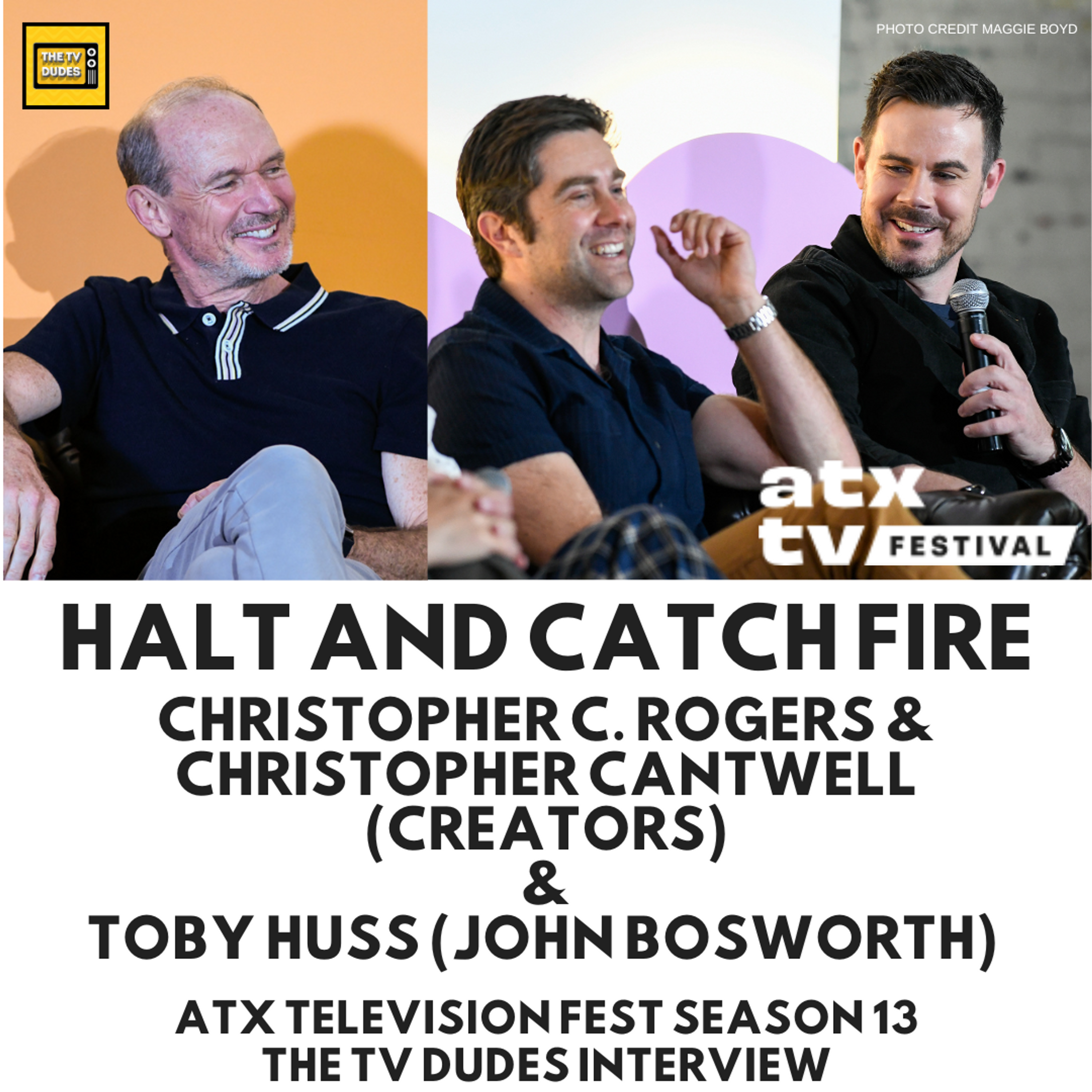 Christopher Cantwell, Christopher C. Rogers & Toby Huss - Halt and Catch Fire episode artwork