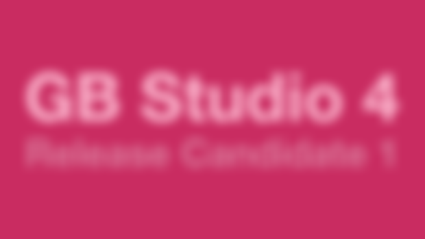 GB Studio 4 Release Candidate 1
