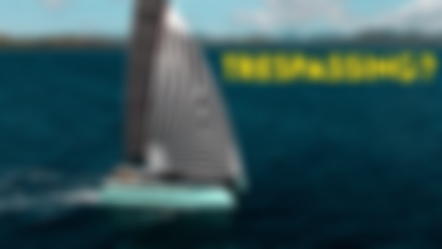 CAUSING TROUBLE SAILING INTO PALAWAN