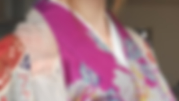 BTS: photoshoot Meisen銘仙 kimono x Ajisai紫陽花 hydrangeas 
