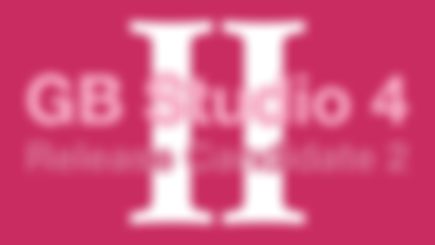 GB Studio 4 Release Candidate 2