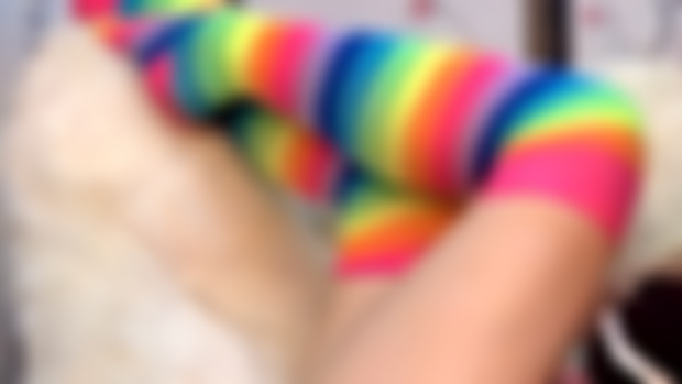 He liked long colorful socks… do you? 