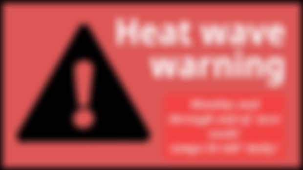 HEATWAVE WARNING IS UP⚠️ 