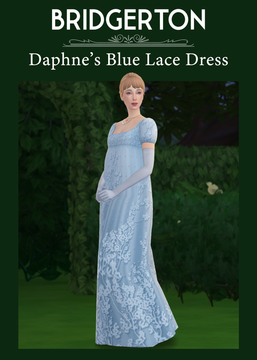 blue dress bridgerton Tulips Tiered Halterneck Mini Dress Baby Blue main image 1