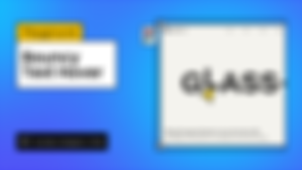 Playground: Bouncy Text Hover