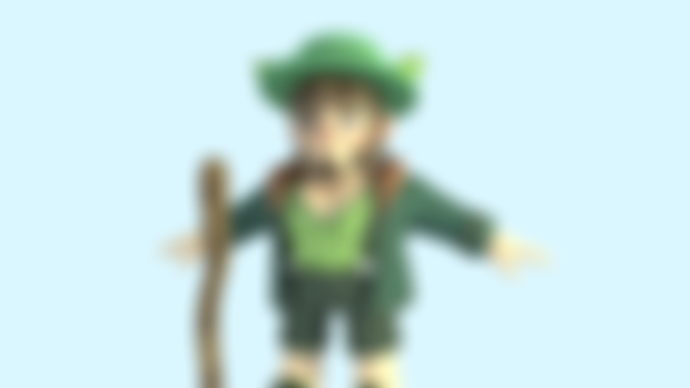 Drawtectives Animated Update: Grendan is now fully textured.