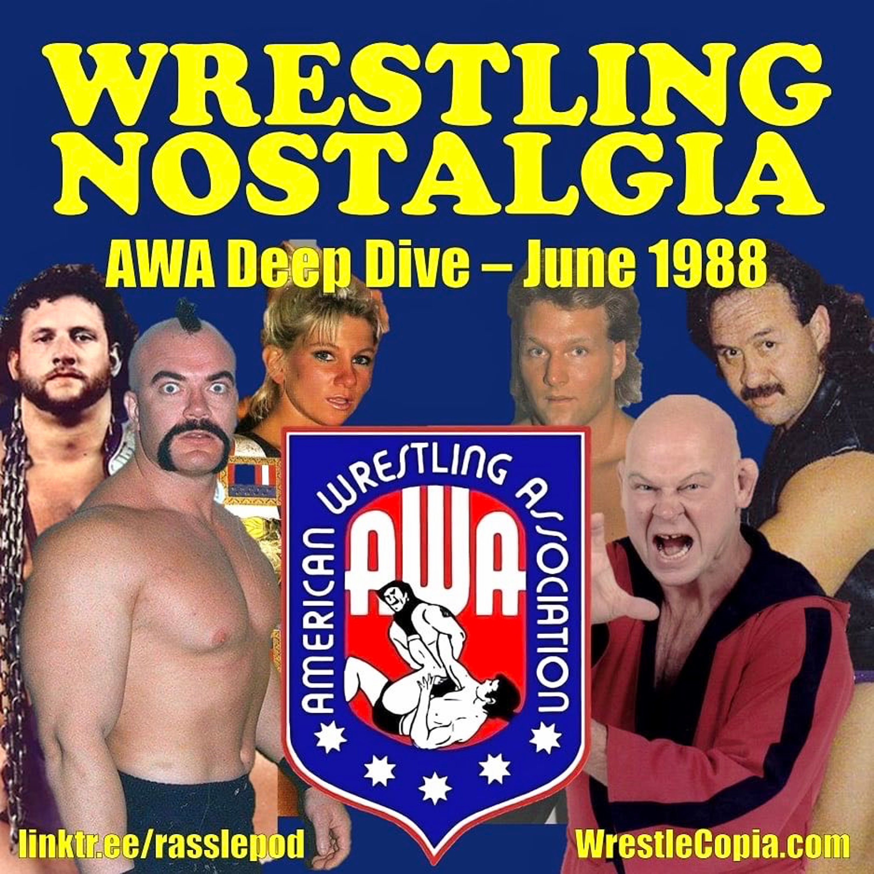 [PREVIEW] EARLY ACCESS - Wrestling Nostalgia #238 (BONUS) | Reviewing AWA for June 1988 episode artwork