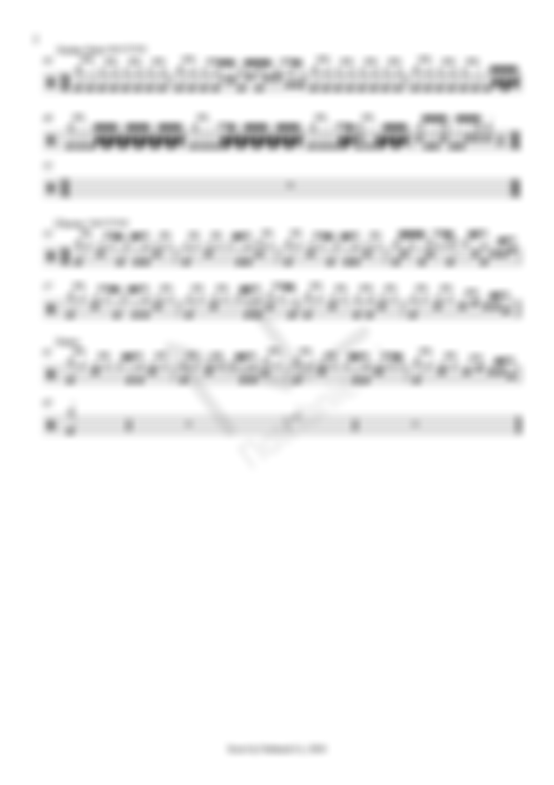 離開的一路上- 理想混蛋[鼓譜Drum Score] | Patreon