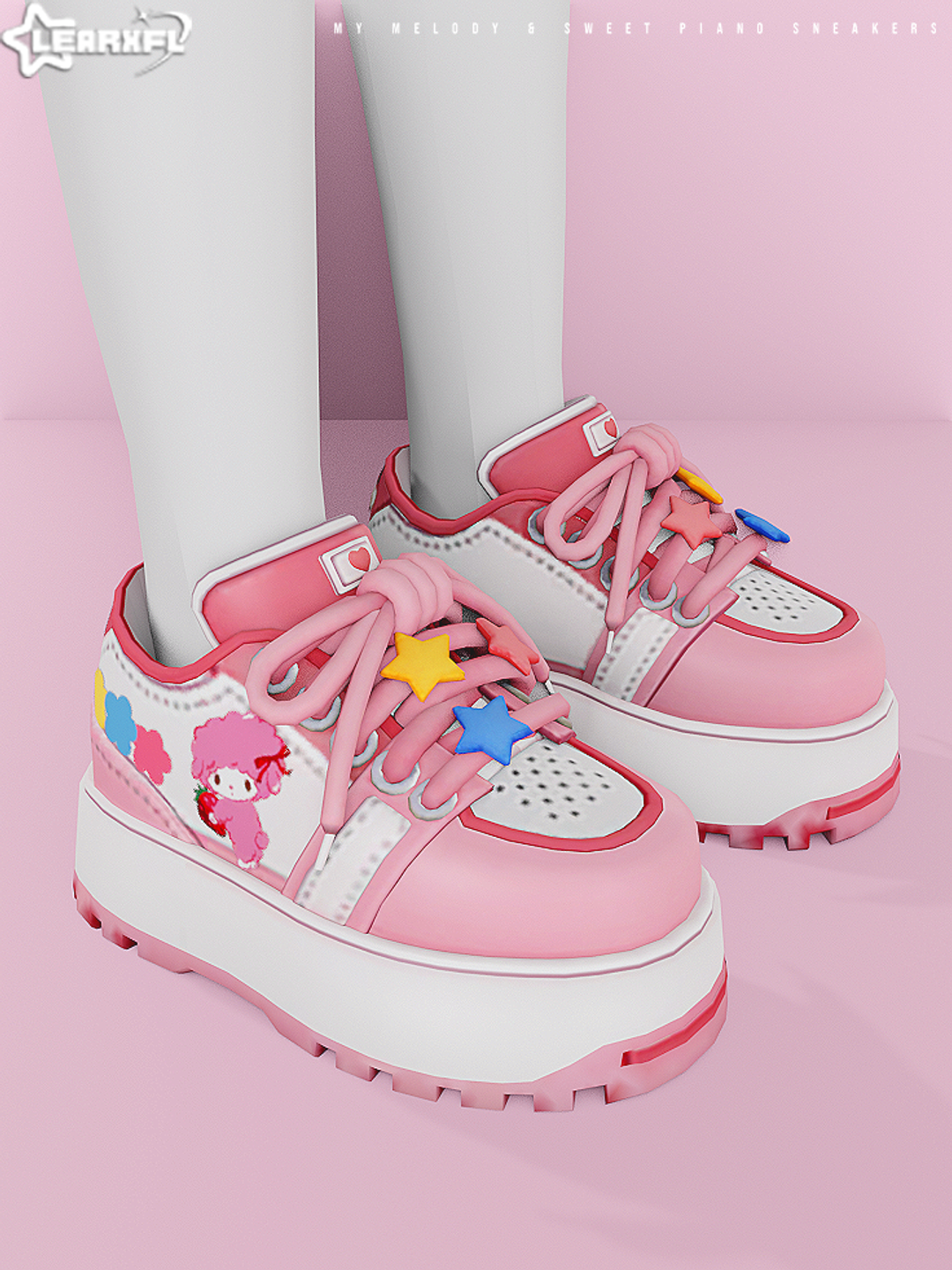 ☆Melody☆ My Melody & Sweet Piano - Sneakers [12/18 Items] | Patreon