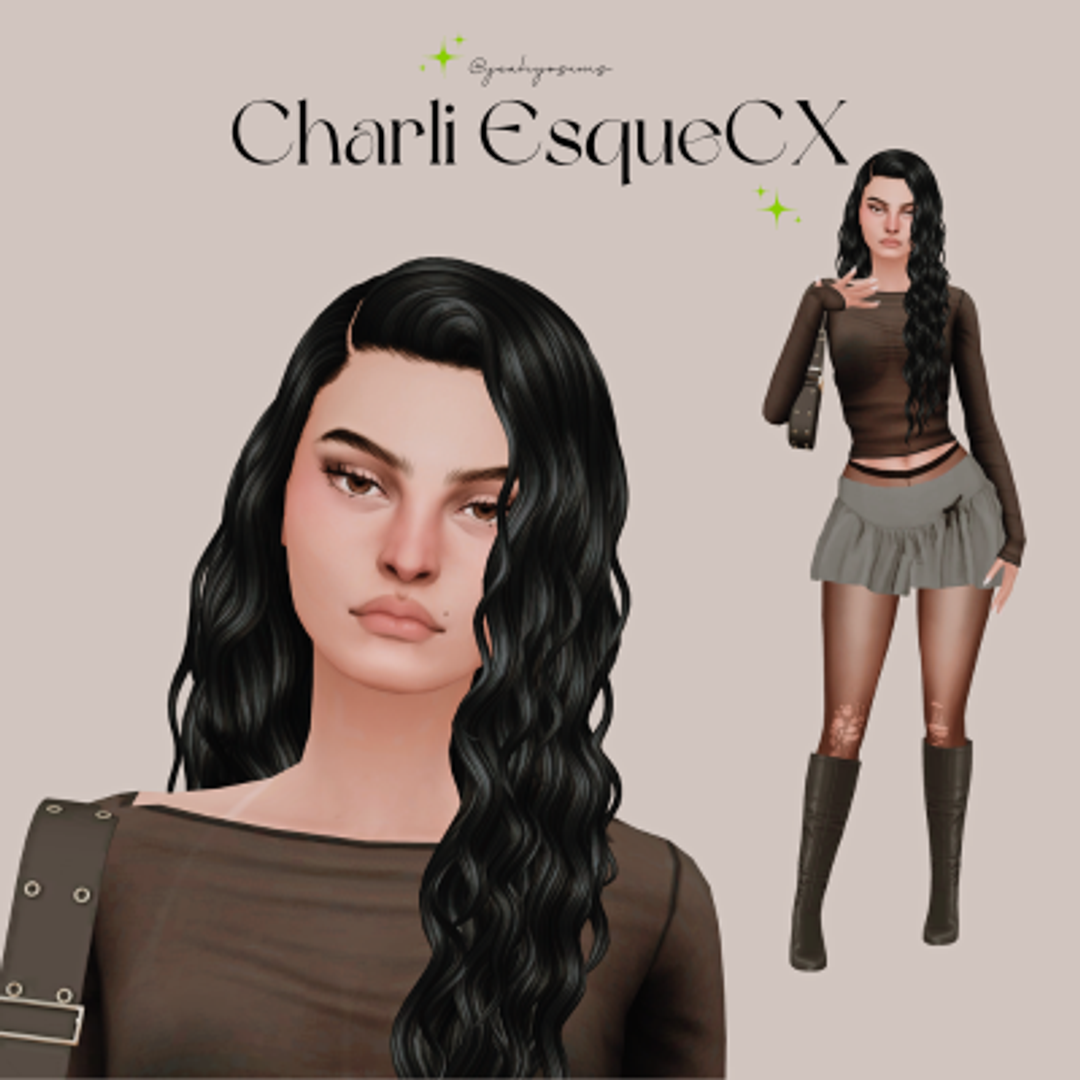 アイドル Cemsy.cust Charli XCX inspired sim Download | yeahyosims on Patreon