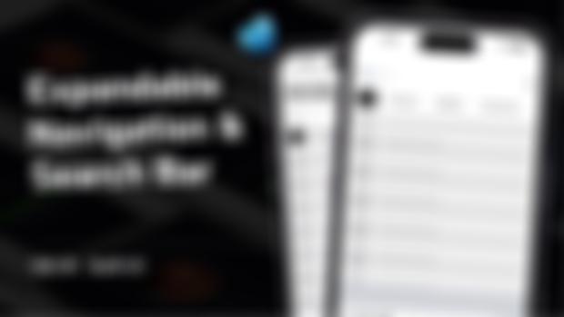 Let's Build Expandable Navigation & Search Bar using SwiftUI - iOS 18+