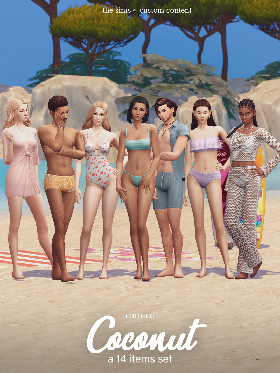 Coconut: A 14 items set | Patreon