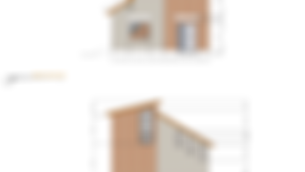 FLOORPLAN of a (4x7 Meters) Small House | Two Storey Tiny House Design | 1 Bedroom | House Design Ideas