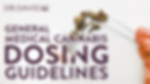 General Medical Cannabis Dosing Guidelines