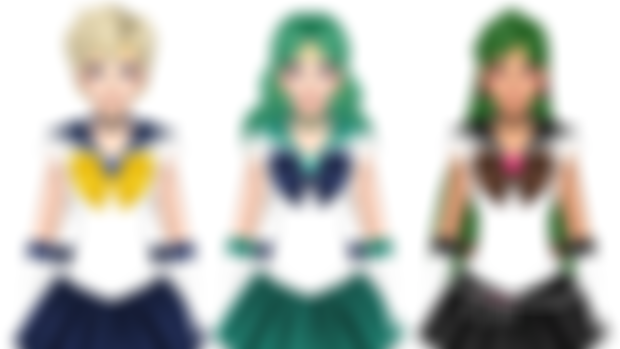 Haruka - Michiru - Setsuna Hairstyle CHILD vers.