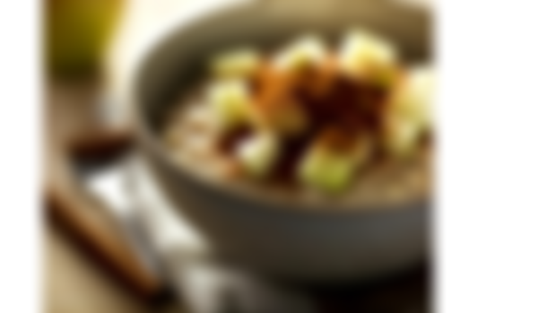 Porridge with apple & cinnamon