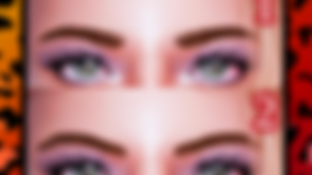 Hot Girl - 3 pairs of eyebrows