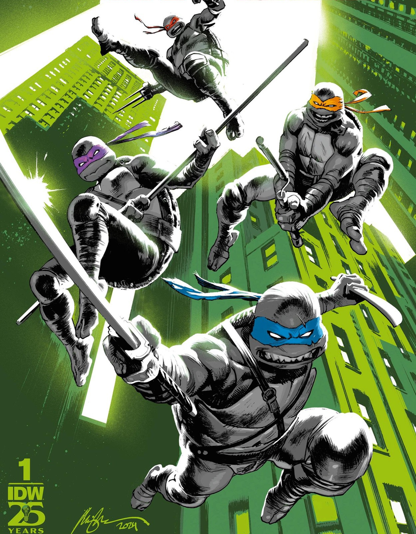 Teenage Mutant Ninja Turtles #1 review: A Relaunch With Raphael | Patreon, image size:820x1053
